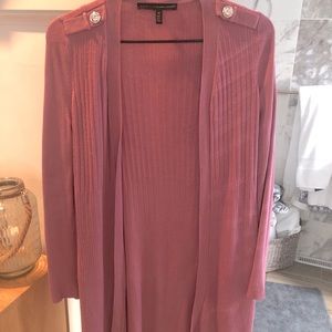 White House Black Market duster sweater!